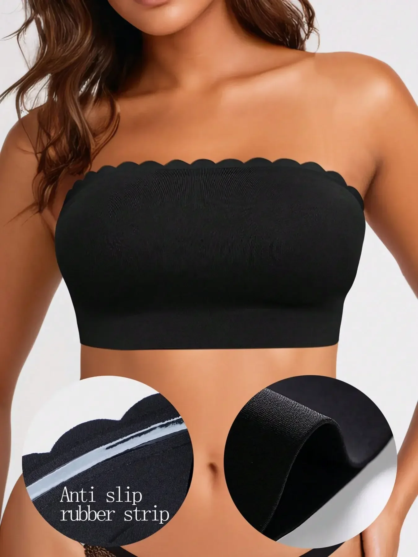 Bralette Wireless Soft - Soutien-gorge sans bretelles pour femme, soutien-gorge